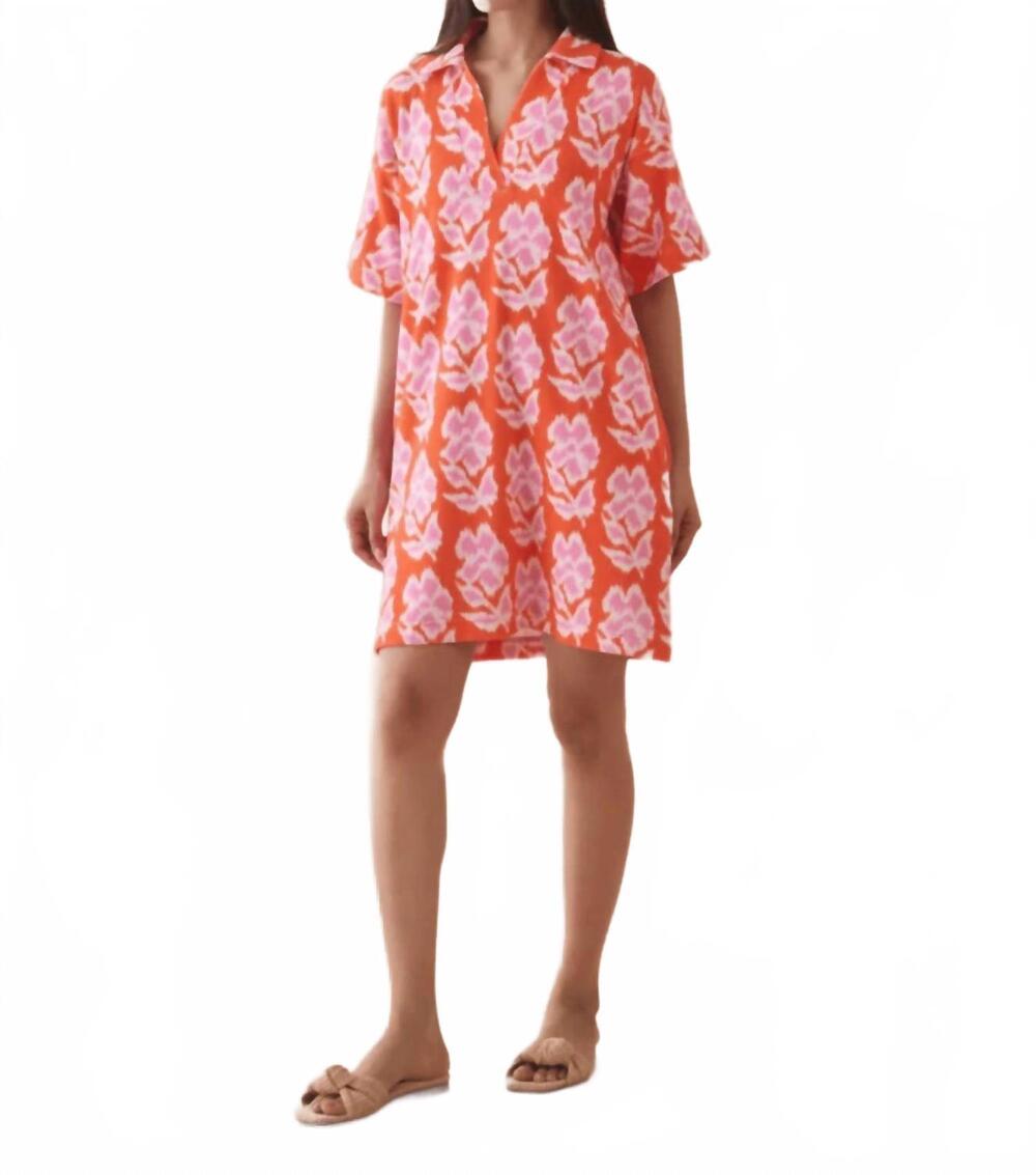 NEW OMIKA rumi mini dress in millie cayenne